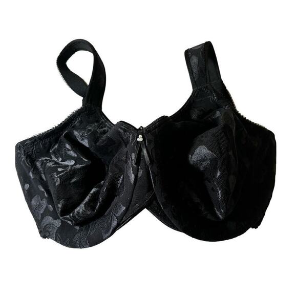 Wacoal Awareness Seamless U-Back Underwire Bra, black, 34DD, minimalist, classic - Picture 1 of 4